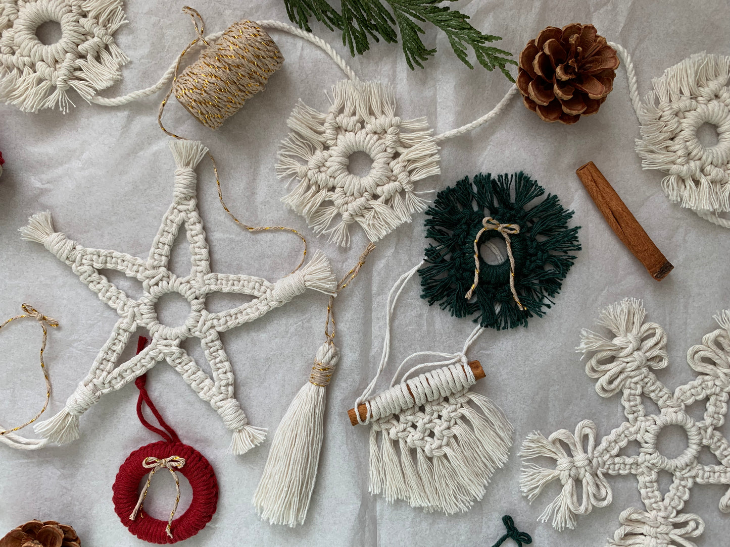 Macrame Christmas workshop, Nov 30th @ Without Waste
